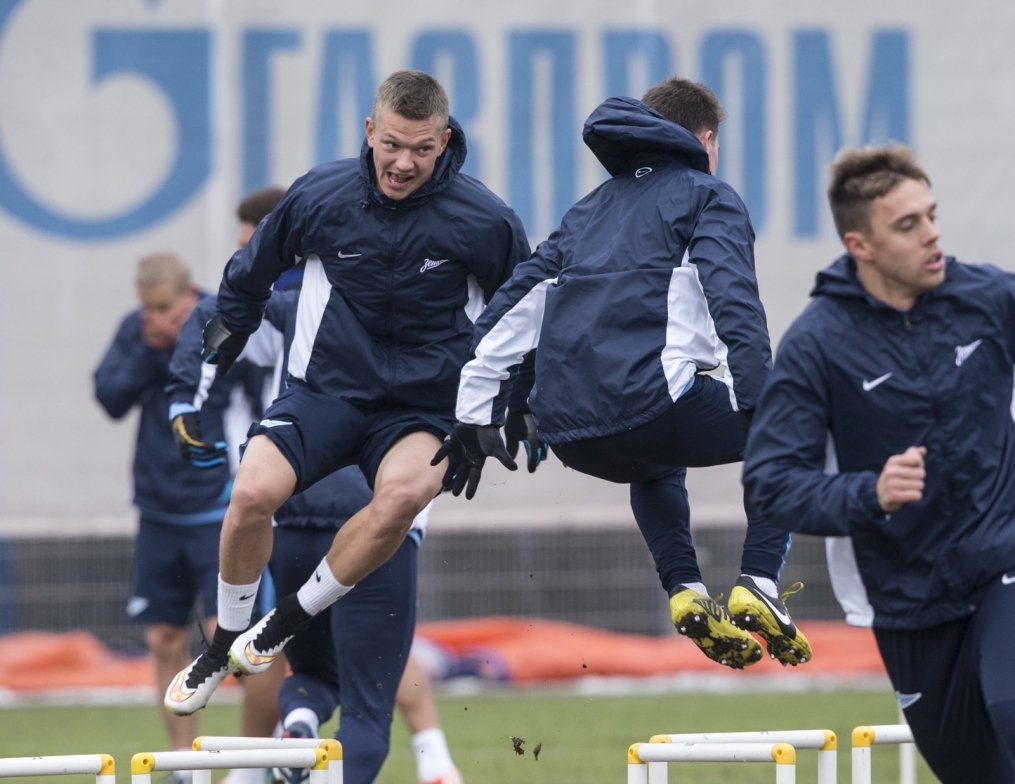 Открытая тренировка «Зенита» перед матчем Лиги Европы УЕФА, «Зенит» — ПСВ