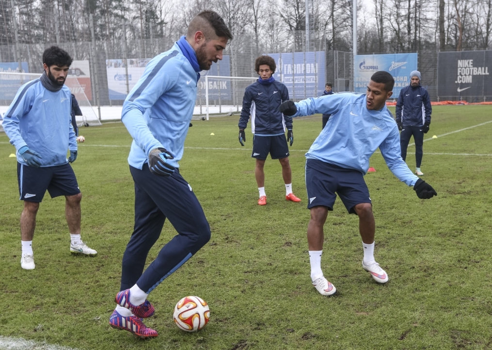 Открытая тренировка «Зенита» перед матчем Лиги Европы УЕФА, «Зенит» — ПСВ