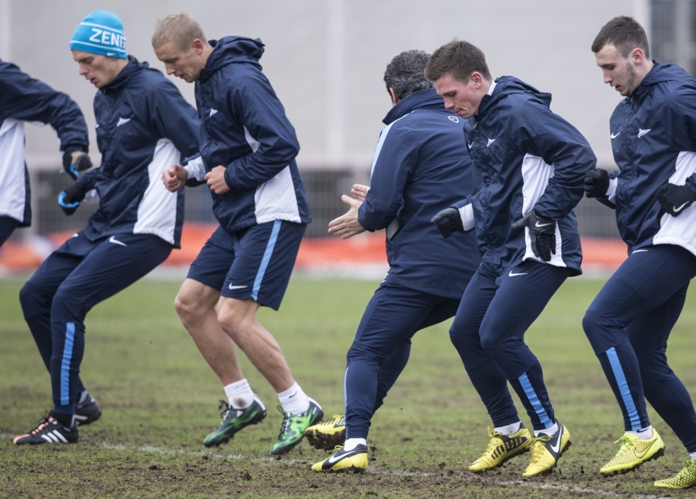 Открытая тренировка «Зенита» перед матчем Лиги Европы УЕФА, «Зенит» — ПСВ