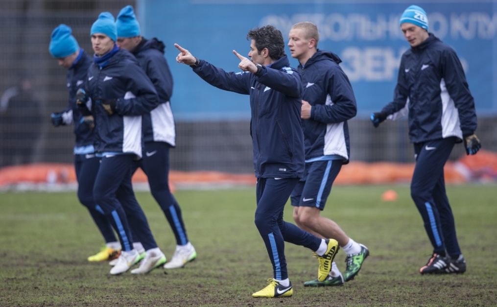 Открытая тренировка «Зенита» перед матчем Лиги Европы УЕФА, «Зенит» — ПСВ