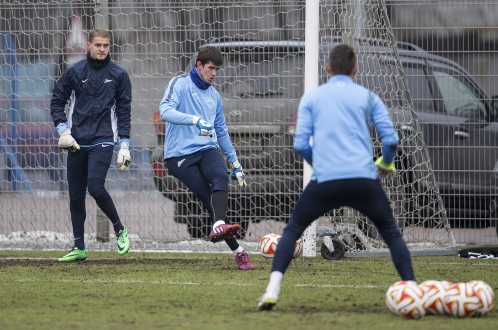 Открытая тренировка «Зенита» перед матчем Лиги Европы УЕФА, «Зенит» — ПСВ