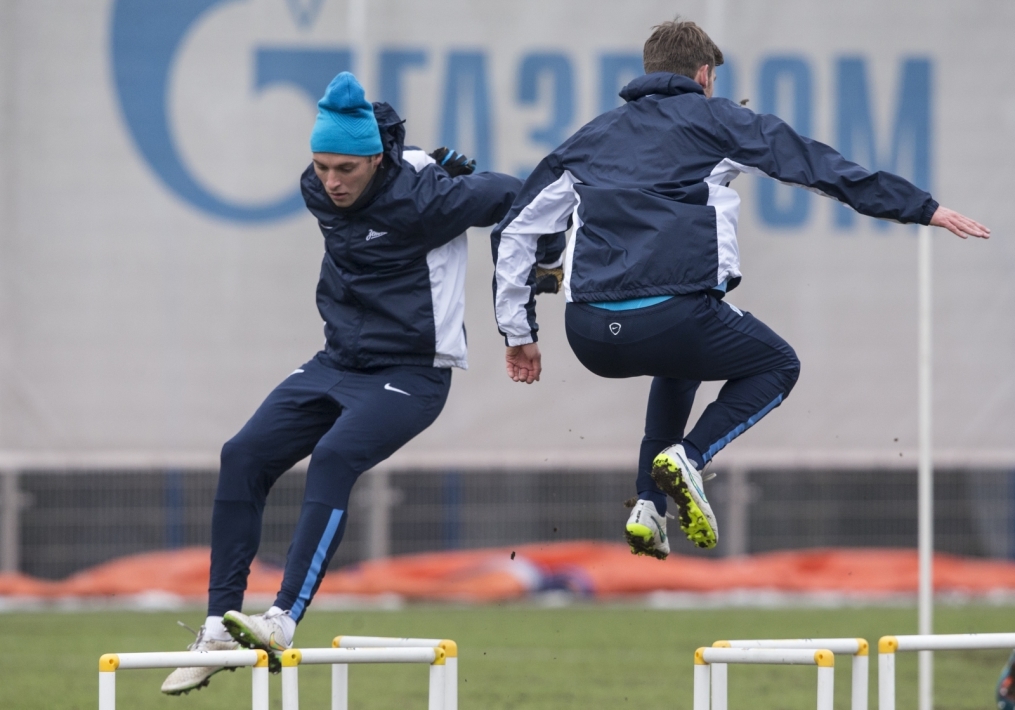 Открытая тренировка «Зенита» перед матчем Лиги Европы УЕФА, «Зенит» — ПСВ