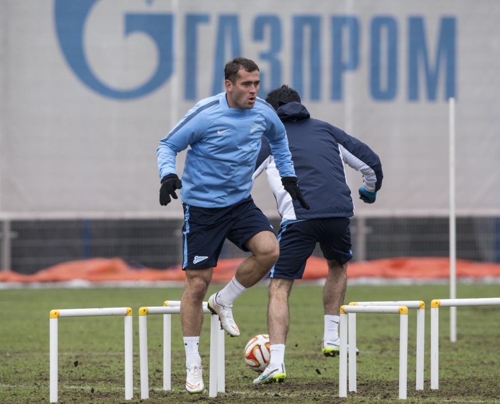 Открытая тренировка «Зенита» перед матчем Лиги Европы УЕФА, «Зенит» — ПСВ