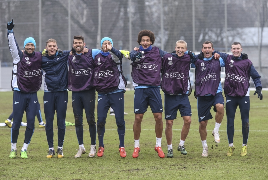 Открытая тренировка «Зенита» перед матчем Лиги Европы УЕФА, «Зенит» — ПСВ