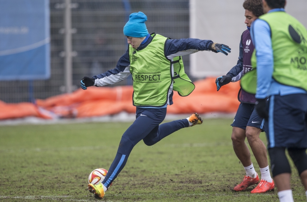 Открытая тренировка «Зенита» перед матчем Лиги Европы УЕФА, «Зенит» — ПСВ