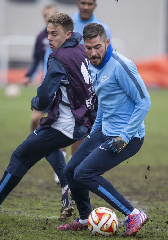 Открытая тренировка «Зенита» перед матчем Лиги Европы УЕФА, «Зенит» — ПСВ