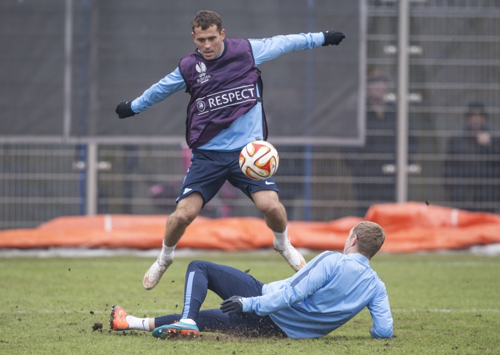 Открытая тренировка «Зенита» перед матчем Лиги Европы УЕФА, «Зенит» — ПСВ