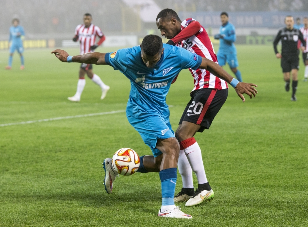 Лига Европы УЕФА, 1/16 финала, «Зенит» — ПСВ