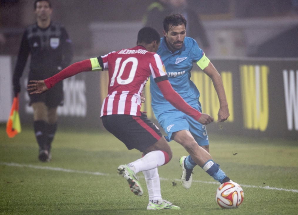 Лига Европы УЕФА, 1/16 финала, «Зенит» — ПСВ