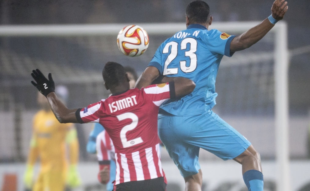 Лига Европы УЕФА, 1/16 финала, «Зенит» — ПСВ