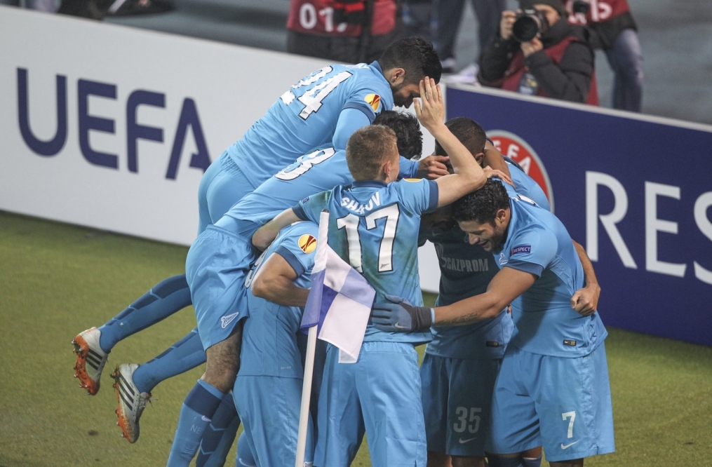 Лига Европы УЕФА, 1/16 финала, «Зенит» — ПСВ