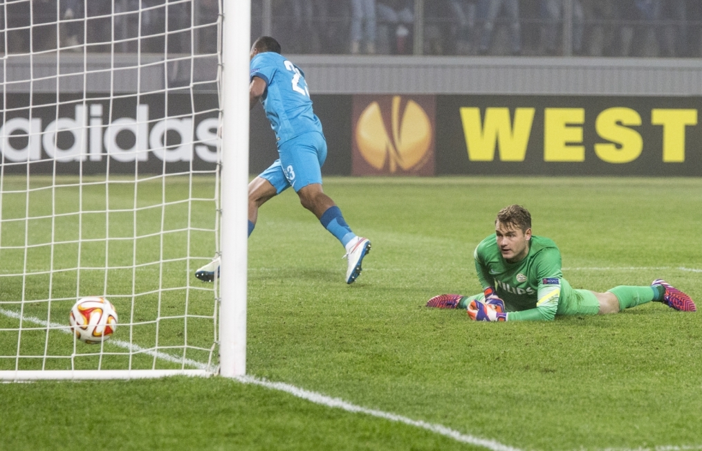 Лига Европы УЕФА, 1/16 финала, «Зенит» — ПСВ