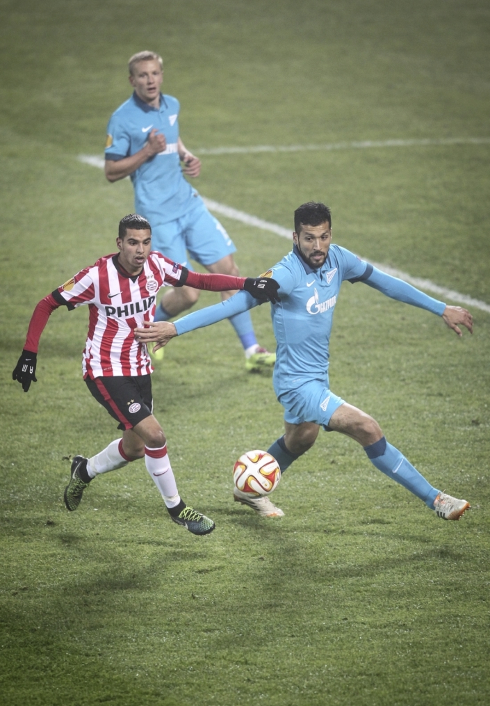 Лига Европы УЕФА, 1/16 финала, «Зенит» — ПСВ