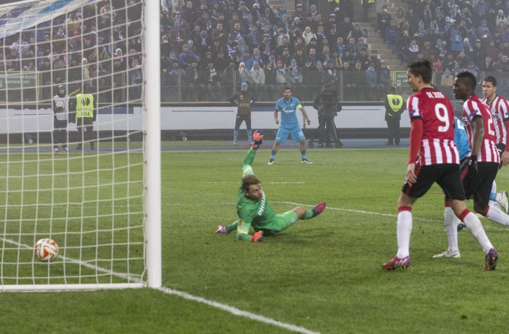 Лига Европы УЕФА, 1/16 финала, «Зенит» — ПСВ