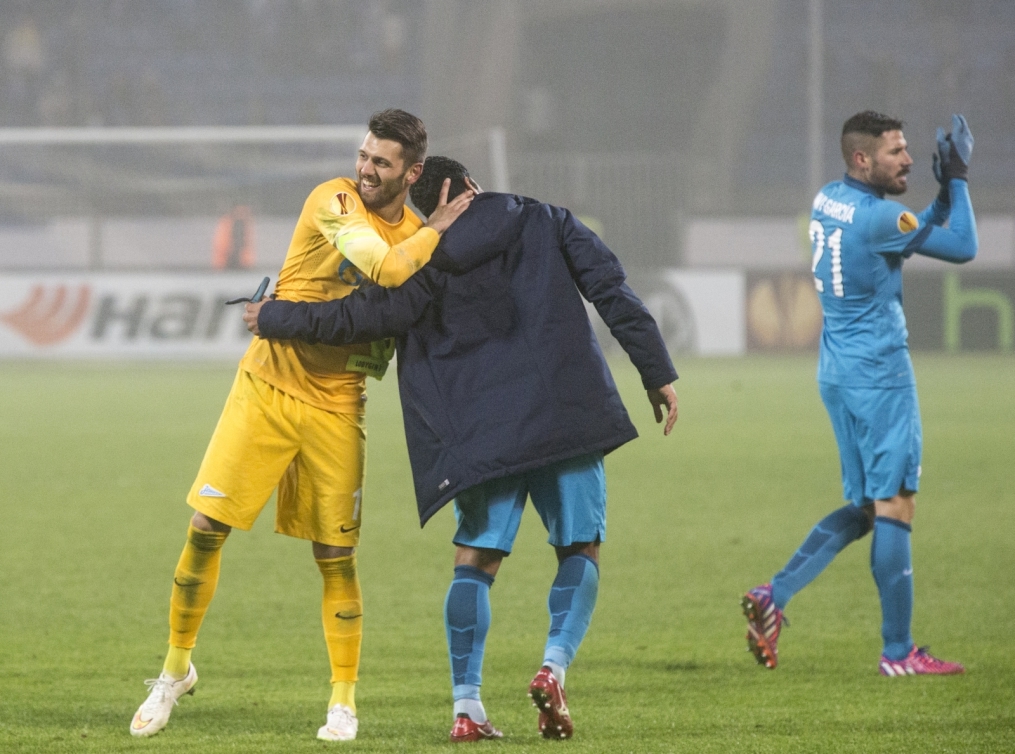 Лига Европы УЕФА, 1/16 финала, «Зенит» — ПСВ