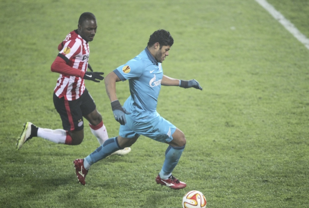 Лига Европы УЕФА, 1/16 финала, «Зенит» — ПСВ