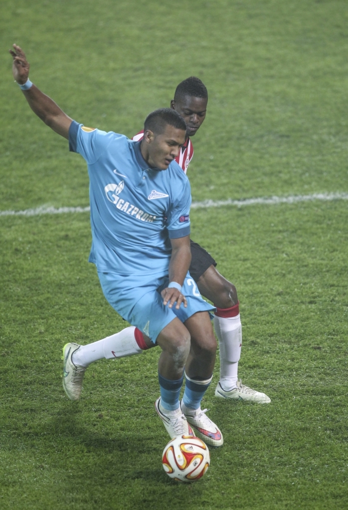 Лига Европы УЕФА, 1/16 финала, «Зенит» — ПСВ