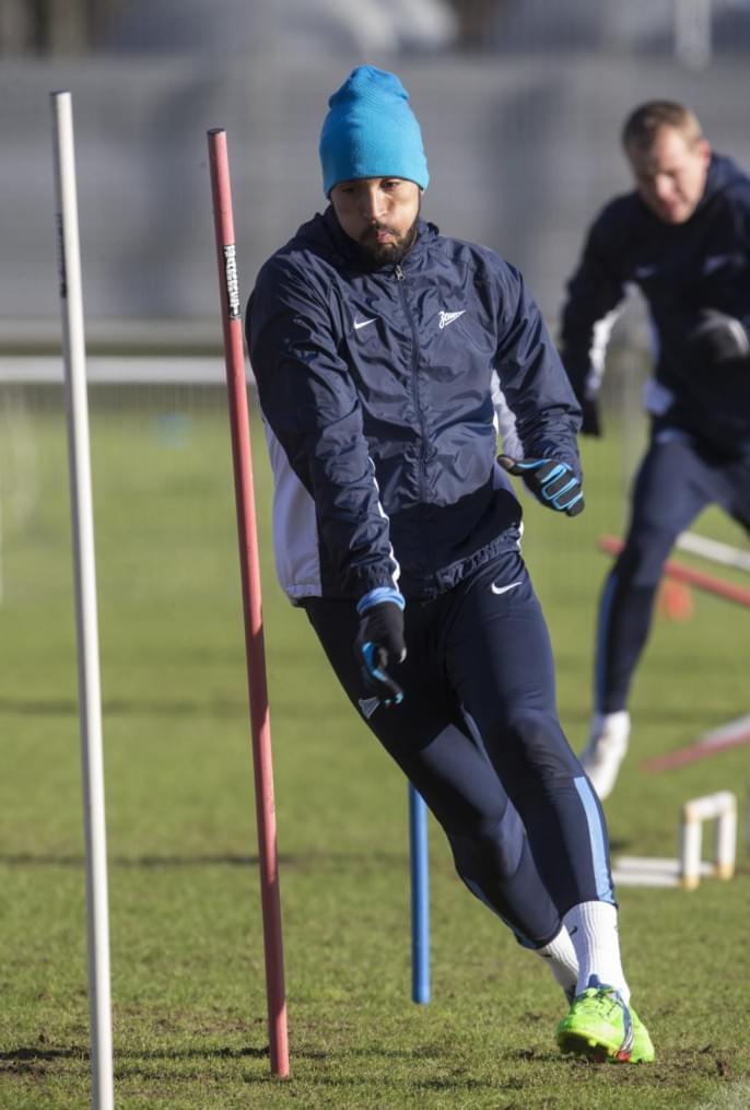 Открытая тренировка «Зенита» перед матчем с  «Уралом»