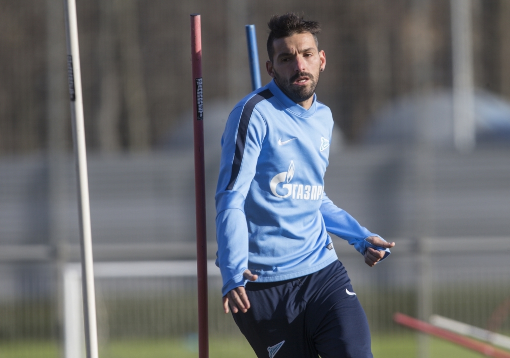 Открытая тренировка «Зенита» перед матчем с  «Уралом»