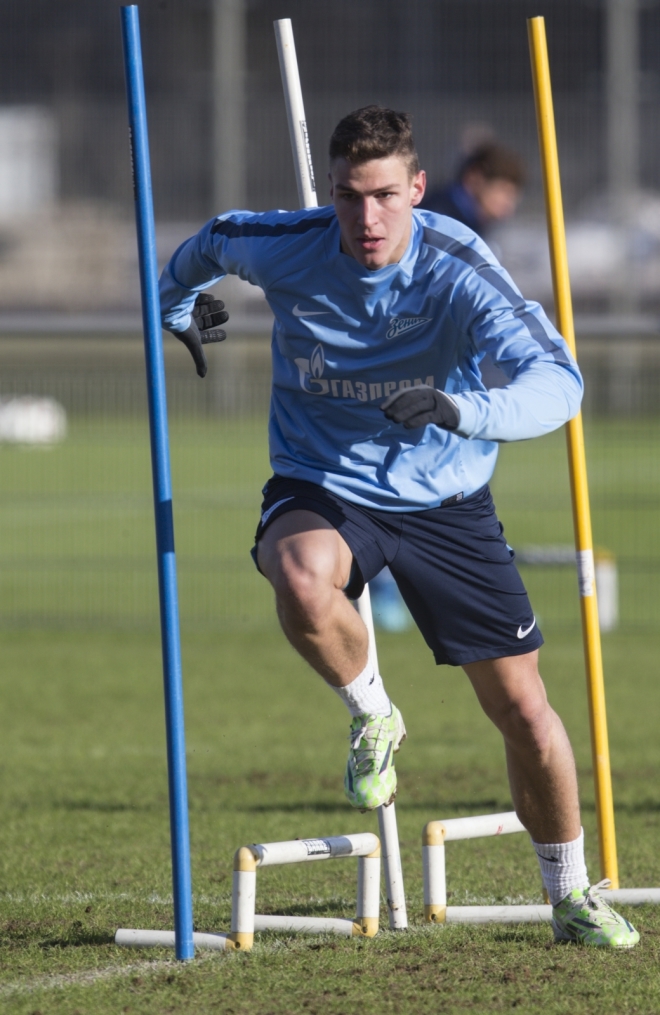 Открытая тренировка «Зенита» перед матчем с  «Уралом»