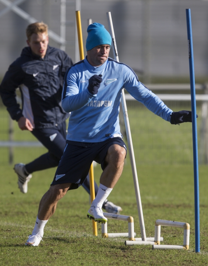 Открытая тренировка «Зенита» перед матчем с  «Уралом»