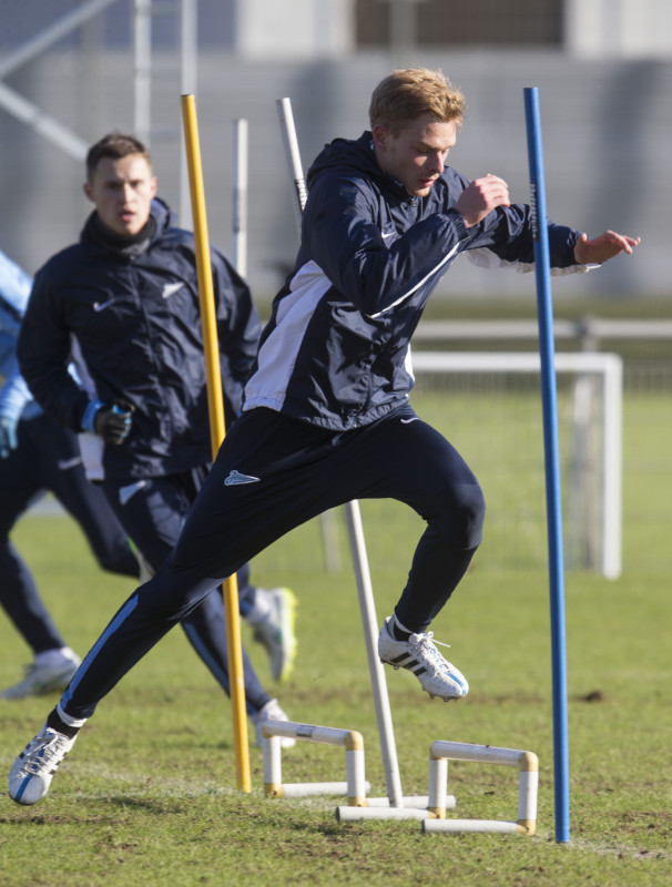 Открытая тренировка «Зенита» перед матчем с  «Уралом»