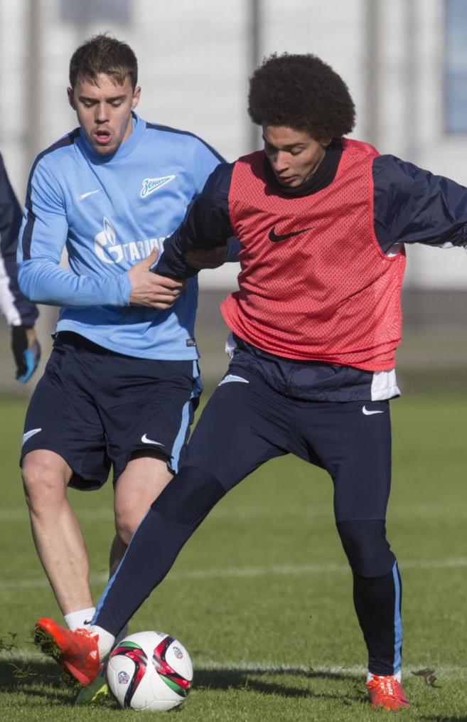 Открытая тренировка «Зенита» перед матчем с  «Уралом»