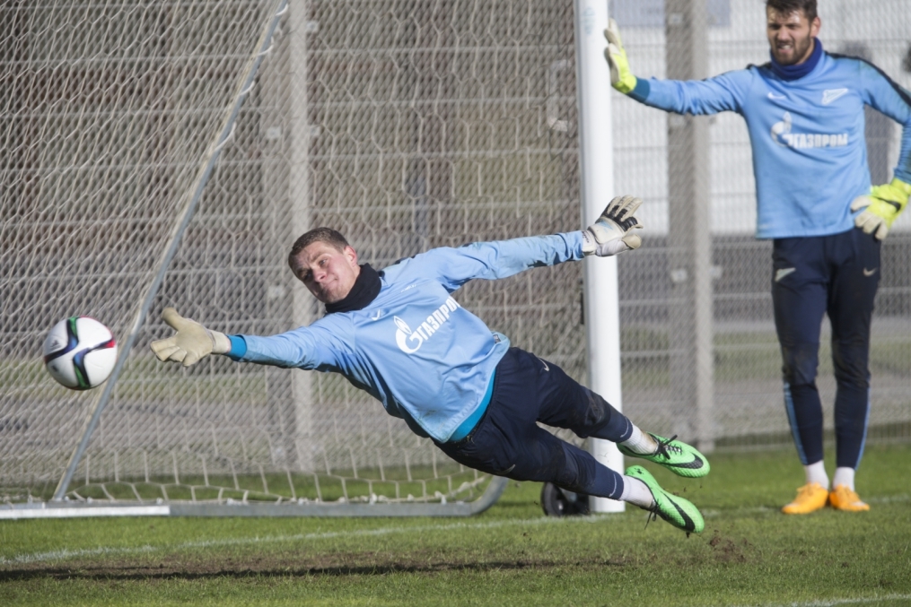 Открытая тренировка «Зенита» перед матчем с  «Уралом»