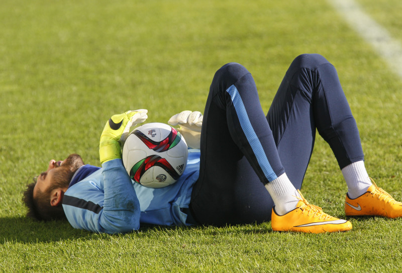 Открытая тренировка «Зенита» перед матчем с  «Уралом»