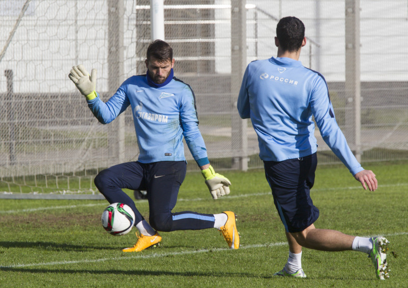 Открытая тренировка «Зенита» перед матчем с  «Уралом»