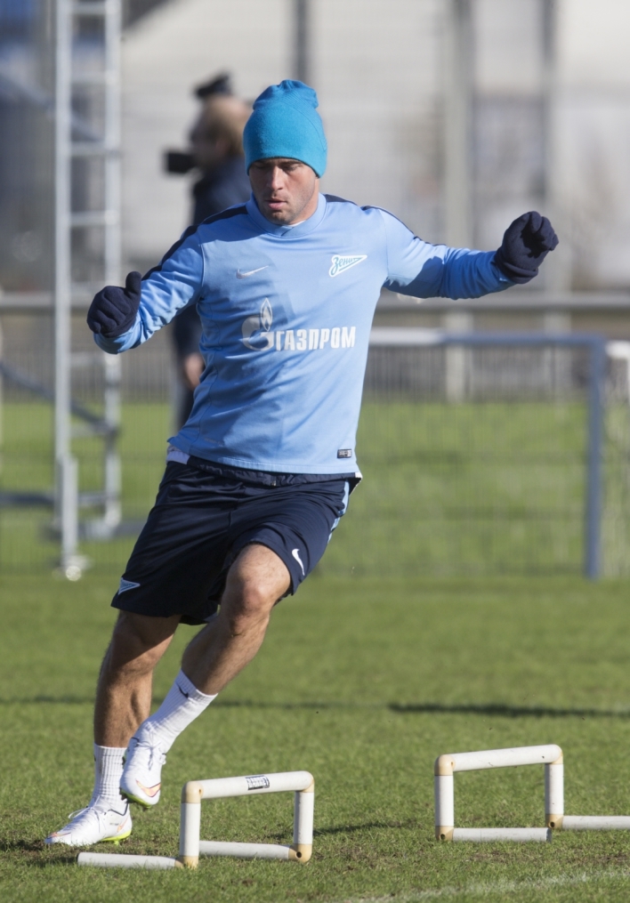 Открытая тренировка «Зенита» перед матчем с  «Уралом»