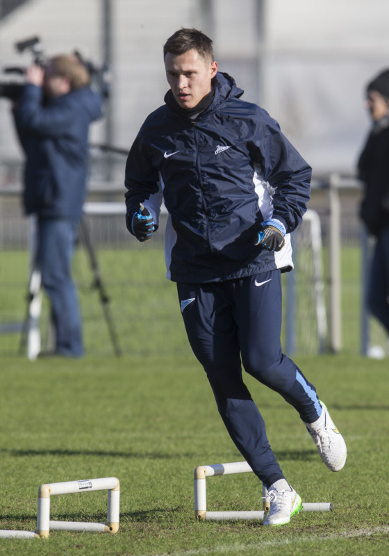 Открытая тренировка «Зенита» перед матчем с  «Уралом»