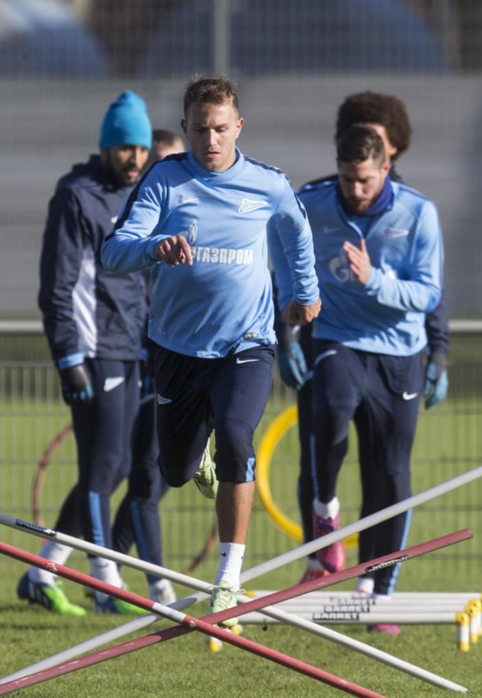 Открытая тренировка «Зенита» перед матчем с  «Уралом»