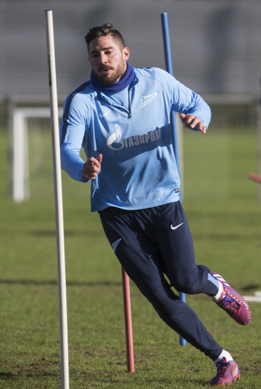 Открытая тренировка «Зенита» перед матчем с  «Уралом»