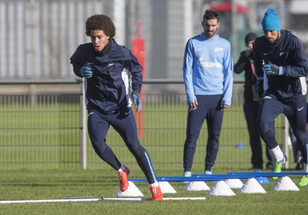 Открытая тренировка «Зенита» перед матчем с  «Уралом»