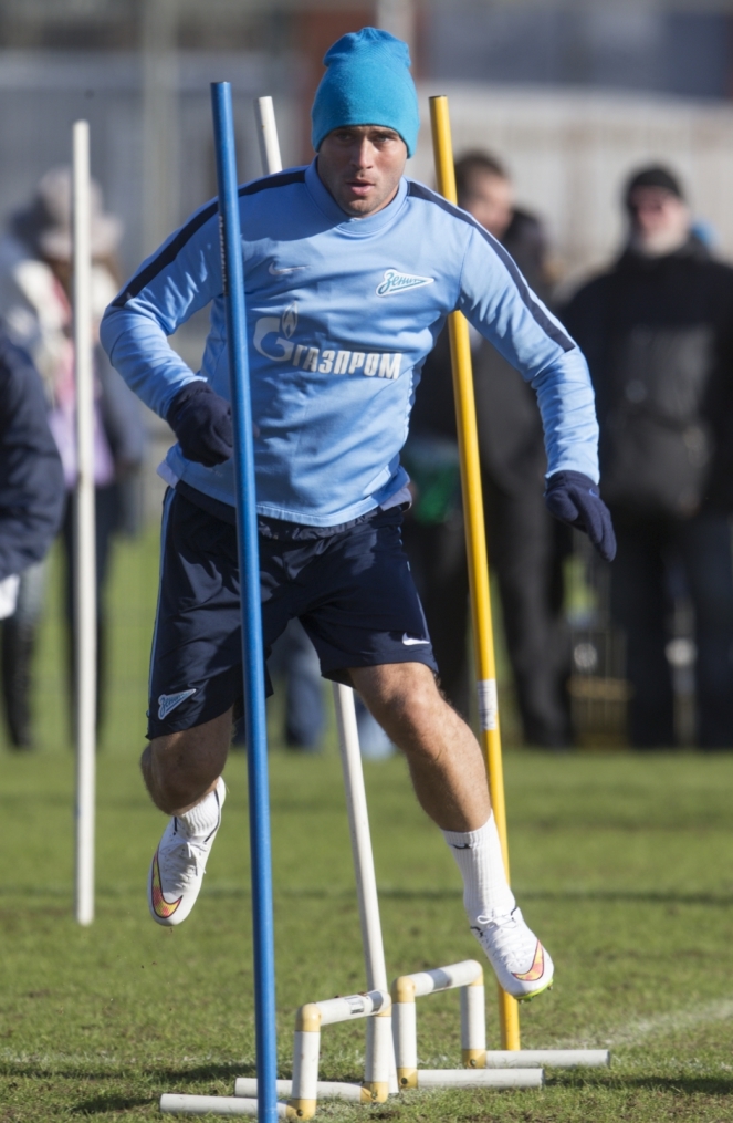 Открытая тренировка «Зенита» перед матчем с  «Уралом»