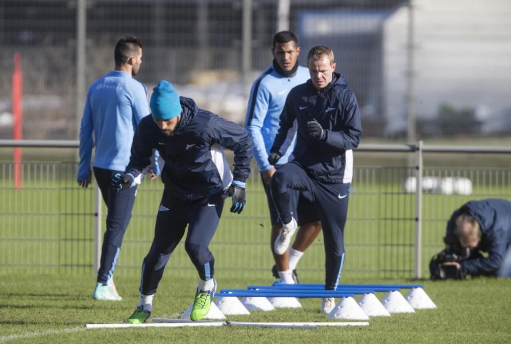 Открытая тренировка «Зенита» перед матчем с  «Уралом»