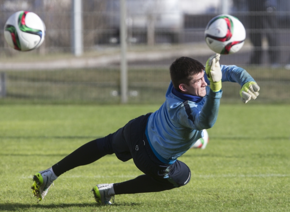 Открытая тренировка «Зенита» перед матчем с  «Уралом»