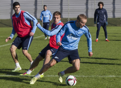 Открытая тренировка «Зенита» перед матчем с  «Уралом»