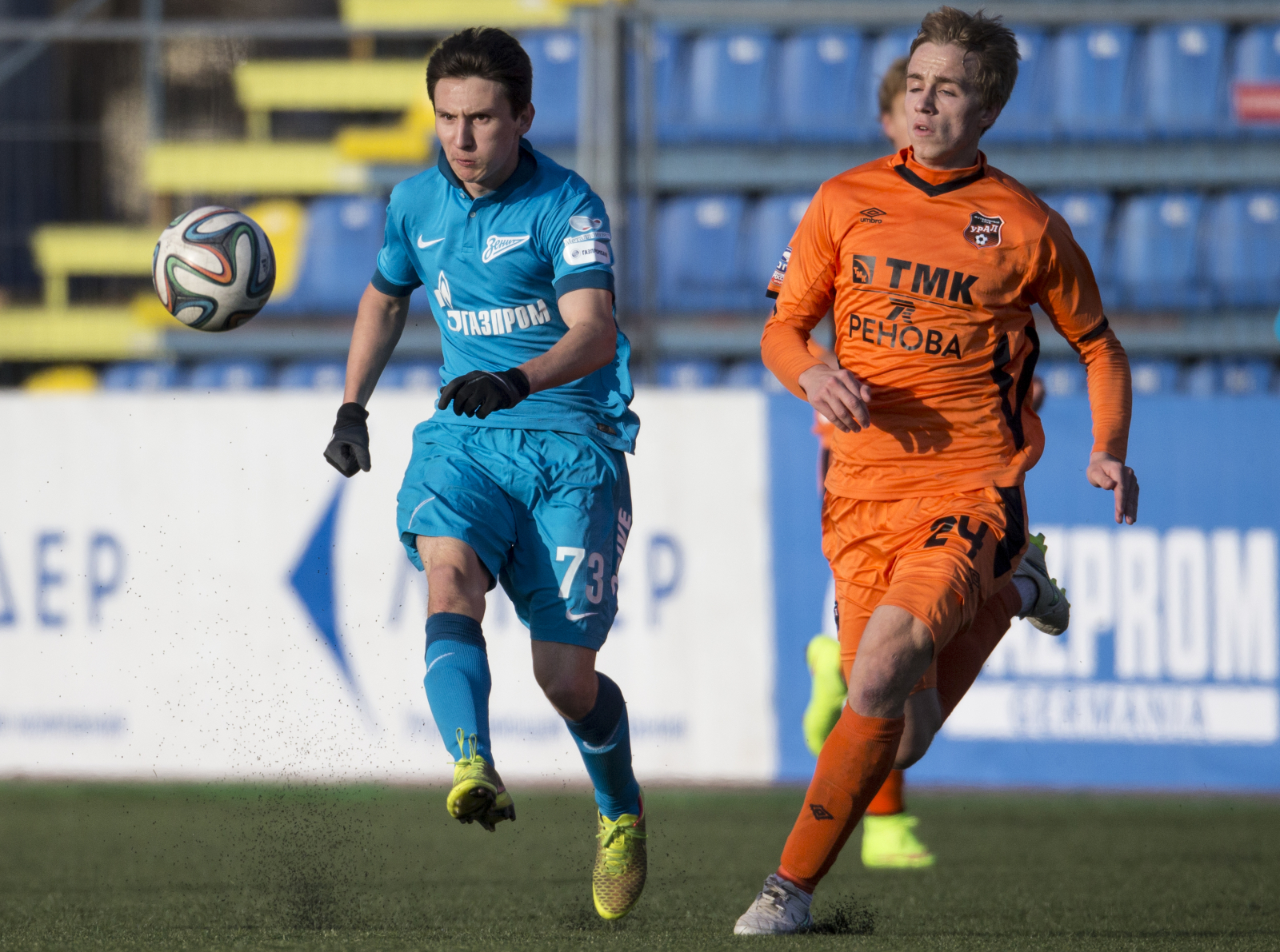 Молодежное первенство РФПЛ 2014/2015,  «Зенит» — «Урал»