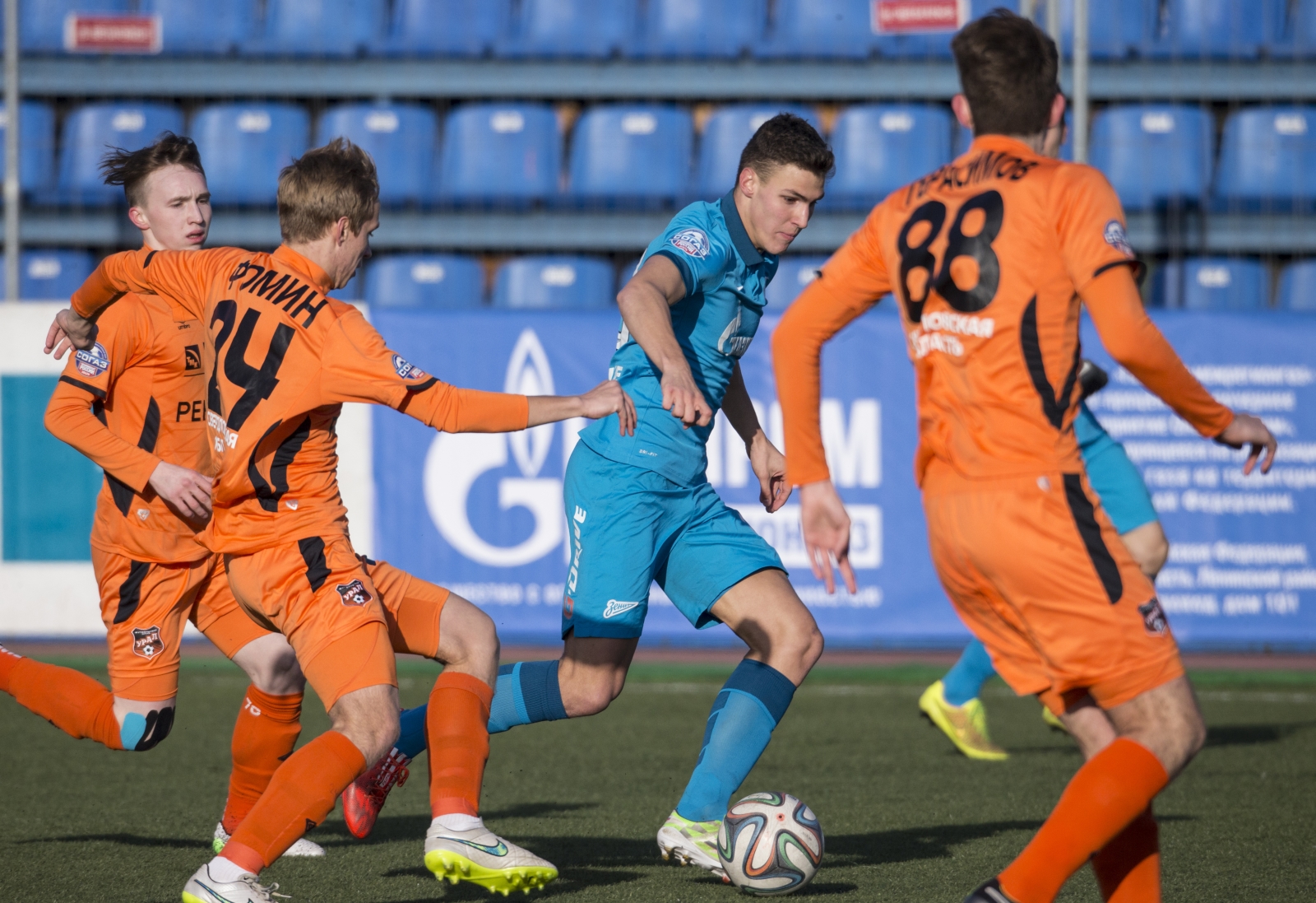 Молодежное первенство РФПЛ 2014/2015,  «Зенит» — «Урал»