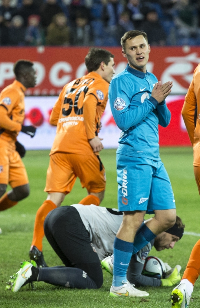 СОГАЗ Чемпионат России 2014/2015, «Зенит» — «Урал»