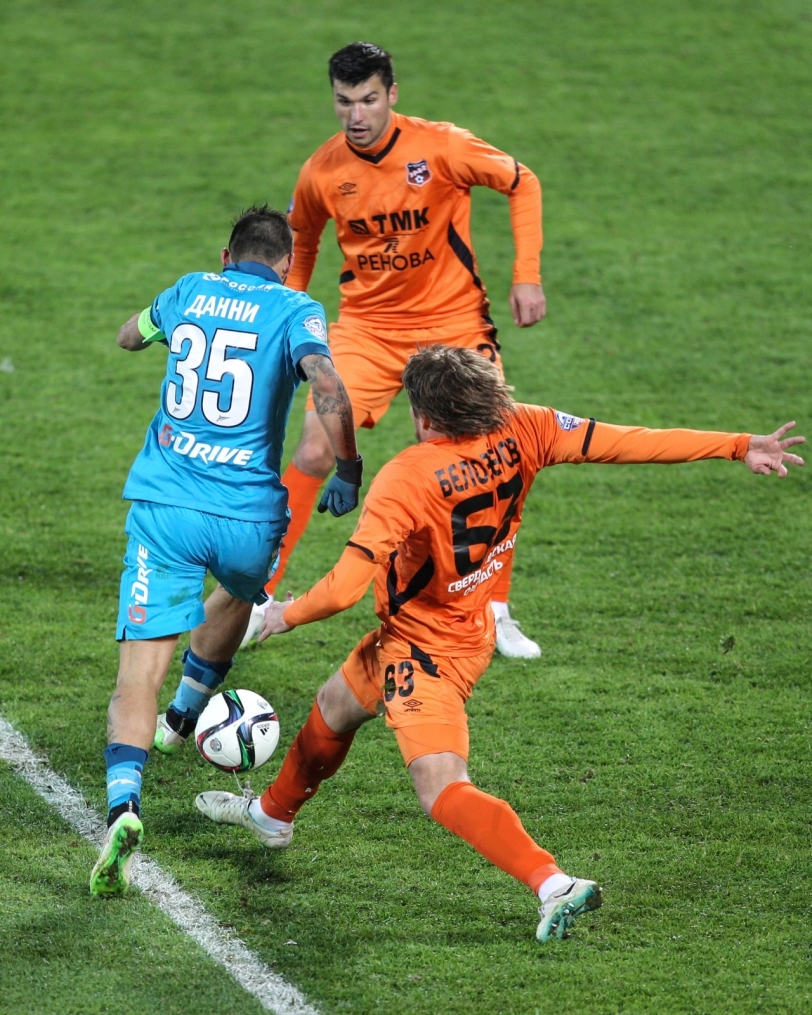 СОГАЗ Чемпионат России 2014/2015, «Зенит» — «Урал»