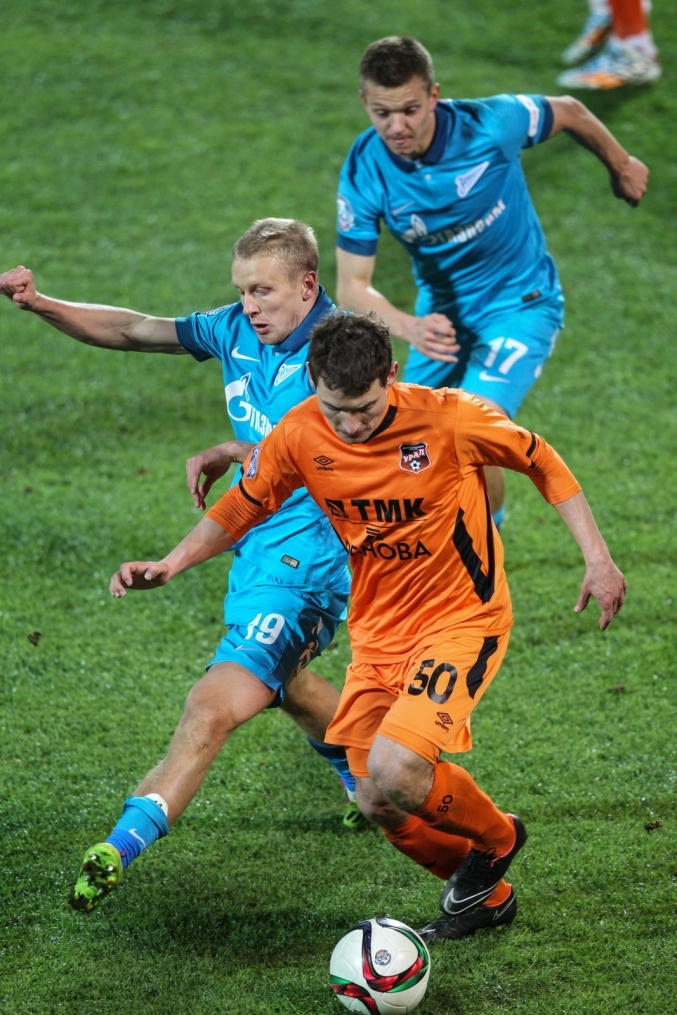 СОГАЗ Чемпионат России 2014/2015, «Зенит» — «Урал»