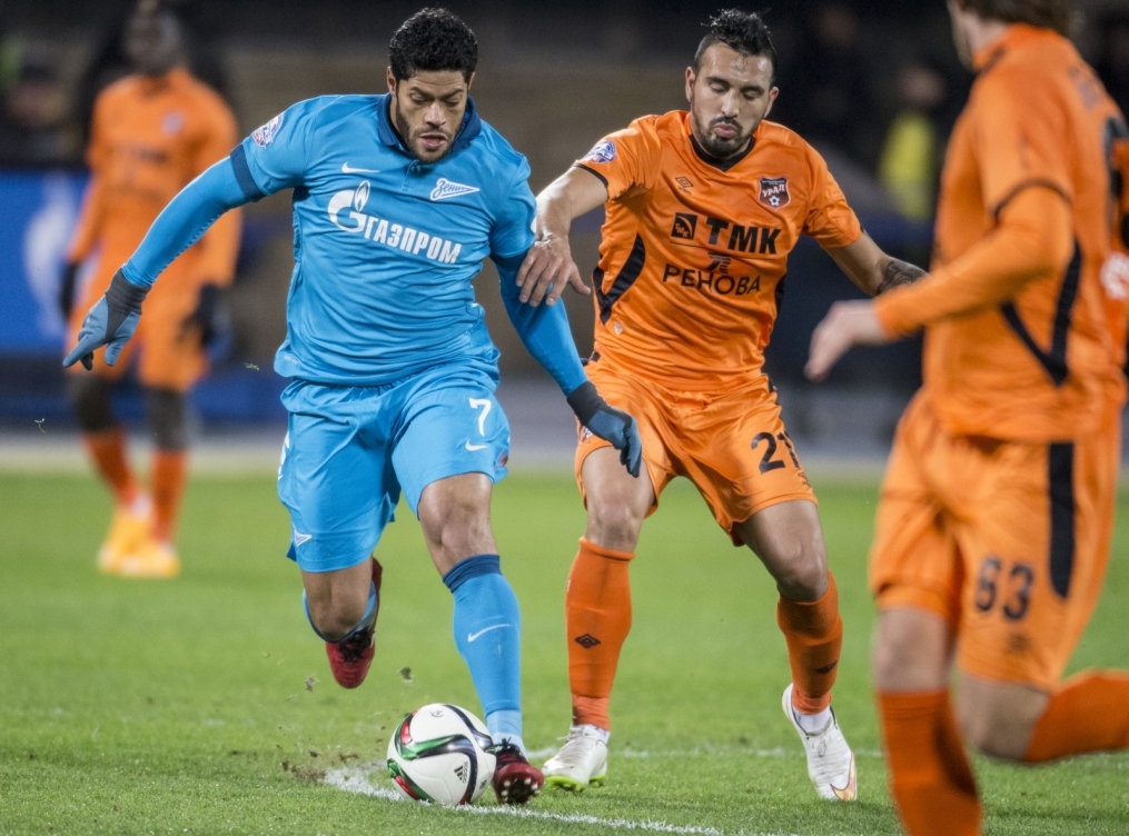 СОГАЗ Чемпионат России 2014/2015, «Зенит» — «Урал»