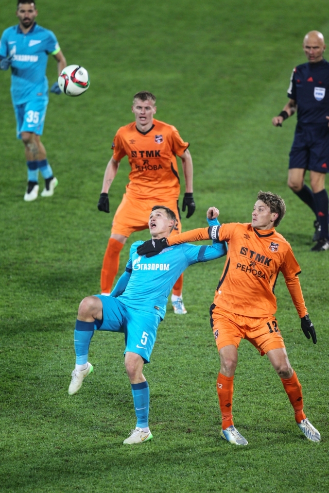 СОГАЗ Чемпионат России 2014/2015, «Зенит» — «Урал»