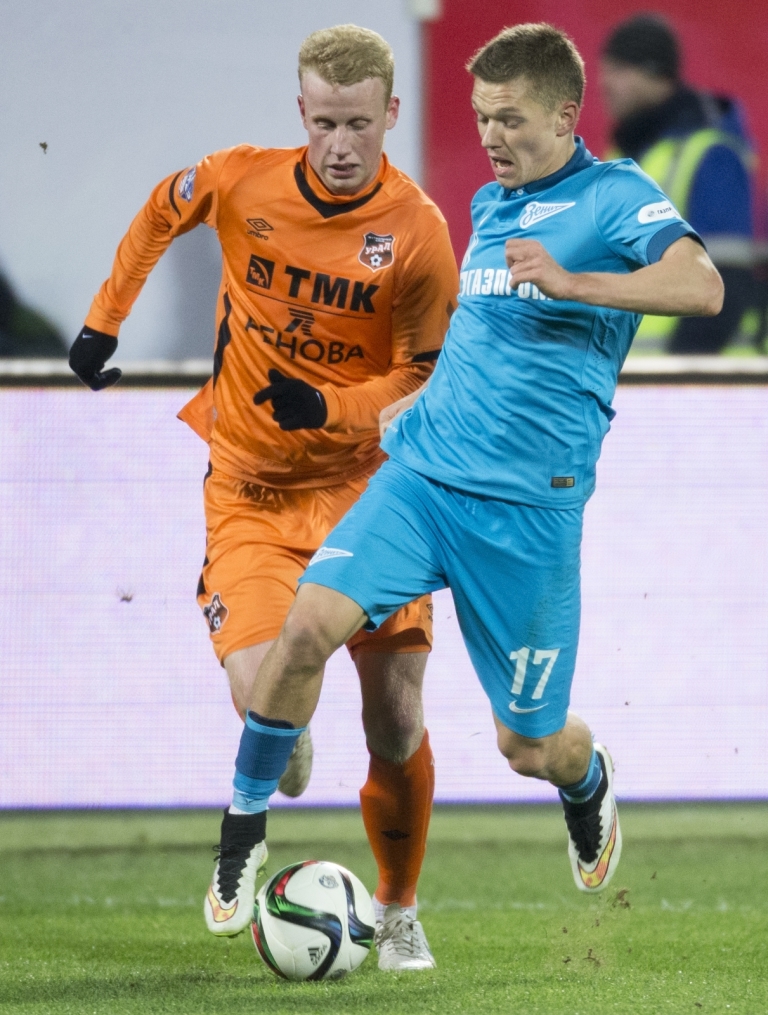 СОГАЗ Чемпионат России 2014/2015, «Зенит» — «Урал»