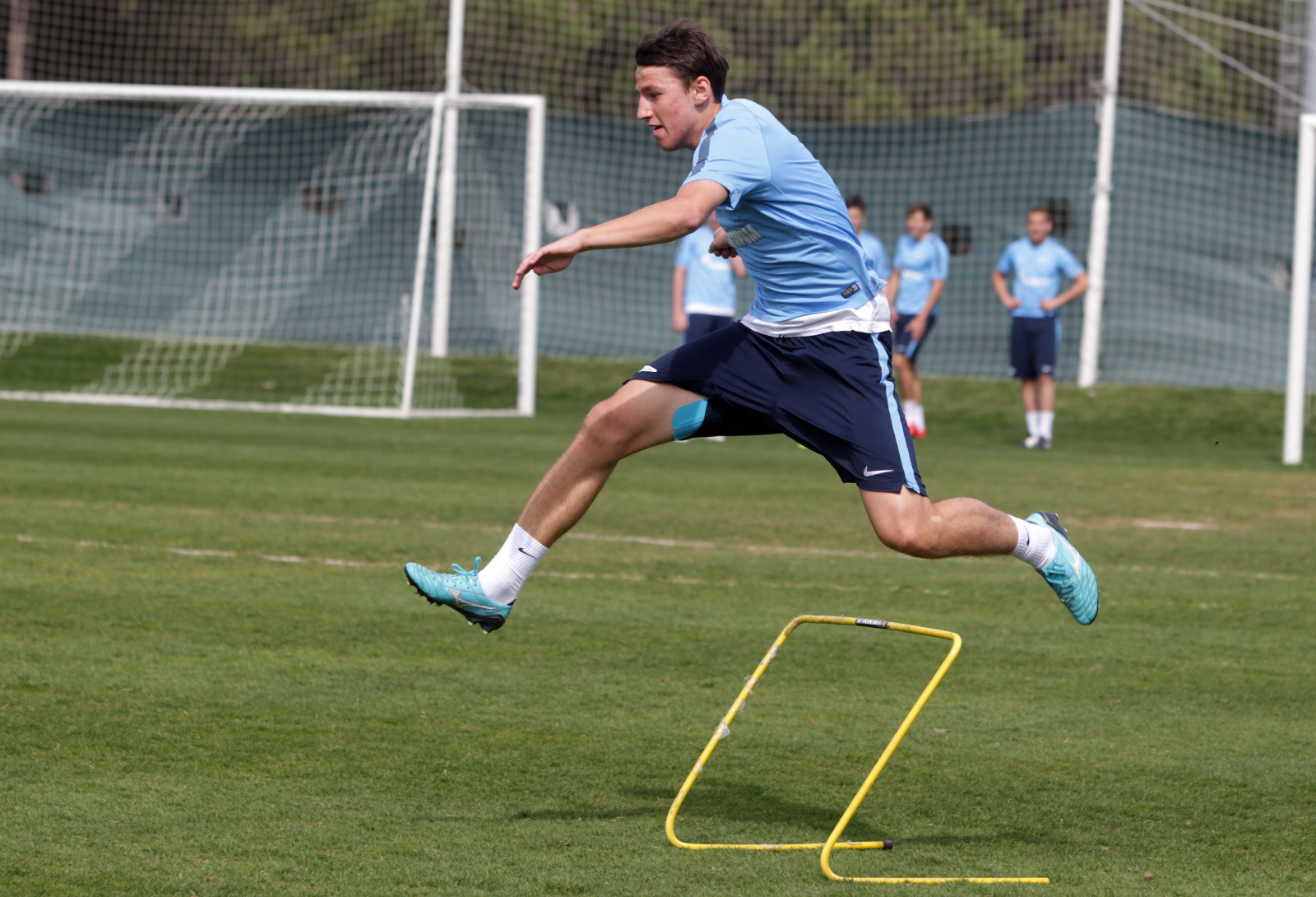 Тренировка «Зенита»-2 на сборе в Турции 6 марта 2015 года