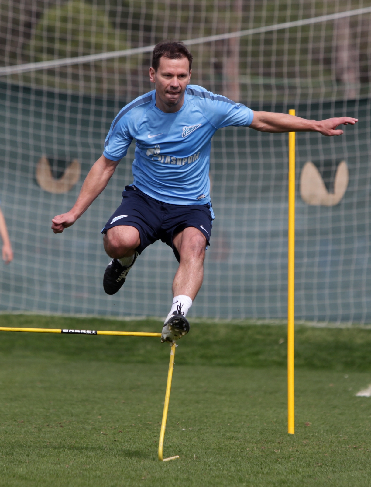 Тренировка «Зенита»-2 на сборе в Турции 6 марта 2015 года