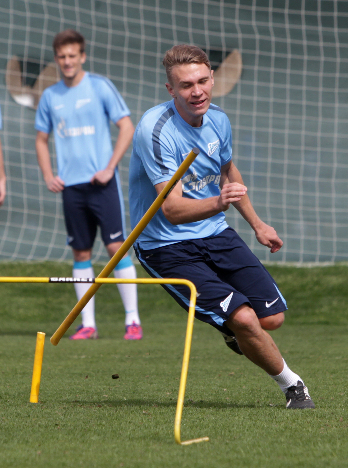 Тренировка «Зенита»-2 на сборе в Турции 6 марта 2015 года